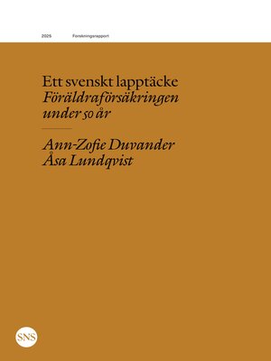 cover image of Ett svenskt lapptäcke